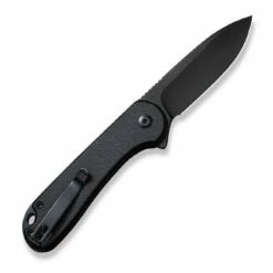 Couteau "Button Lock Elementum II" Blackwash [Civivi] -SPYDERCO Ventes couteau button lock elementum ii blackwash 3