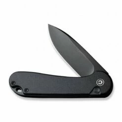Couteau "Button Lock Elementum II" Blackwash [Civivi] -SPYDERCO Ventes couteau button lock elementum ii blackwash 7
