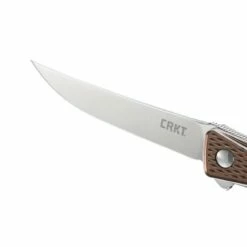 Couteau "Crossbones Bronze" [CRKT] -SPYDERCO Ventes couteau crossbones bronze 3