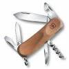 Couteau Suisse "EvoWood 10" [Victorinox] -SPYDERCO Ventes couteau suisse evowood 10