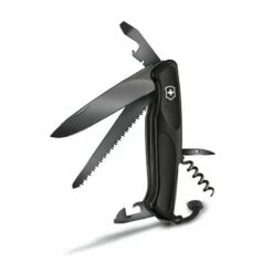 Couteau Suisse Ranger Grip 55 "Onyx Black Edition" [Victorinox] -SPYDERCO Ventes couteau suisse ranger grip 55 onyx black edition 1