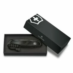 Couteau Suisse Ranger Grip 55 "Onyx Black Edition" [Victorinox] -SPYDERCO Ventes couteau suisse ranger grip 55 onyx black edition 4