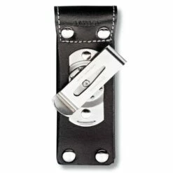 Étui En Cuir Noir Pour Couteau Suisse 91mm 6-14 Pièces [Victorinox]